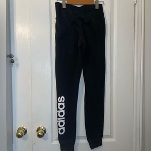 Adidas black sweat pants